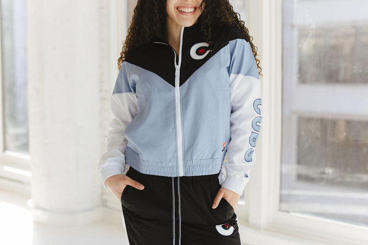 CHICAGO CUBS NEW ERA WOMEN'S CITY CONNECT WINDBREAKER