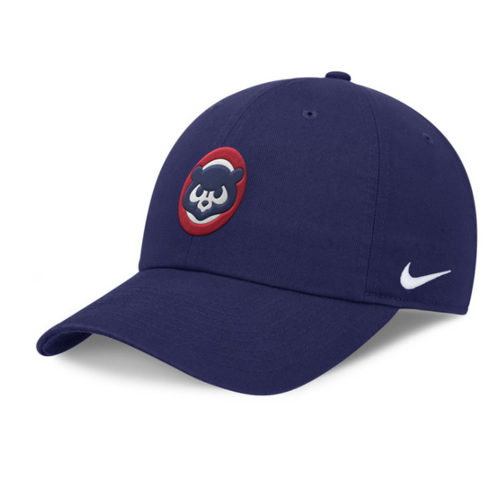 CHICAGO CUBS NIKE 1984 BEAR NAVY ADJUSTABLE CAP