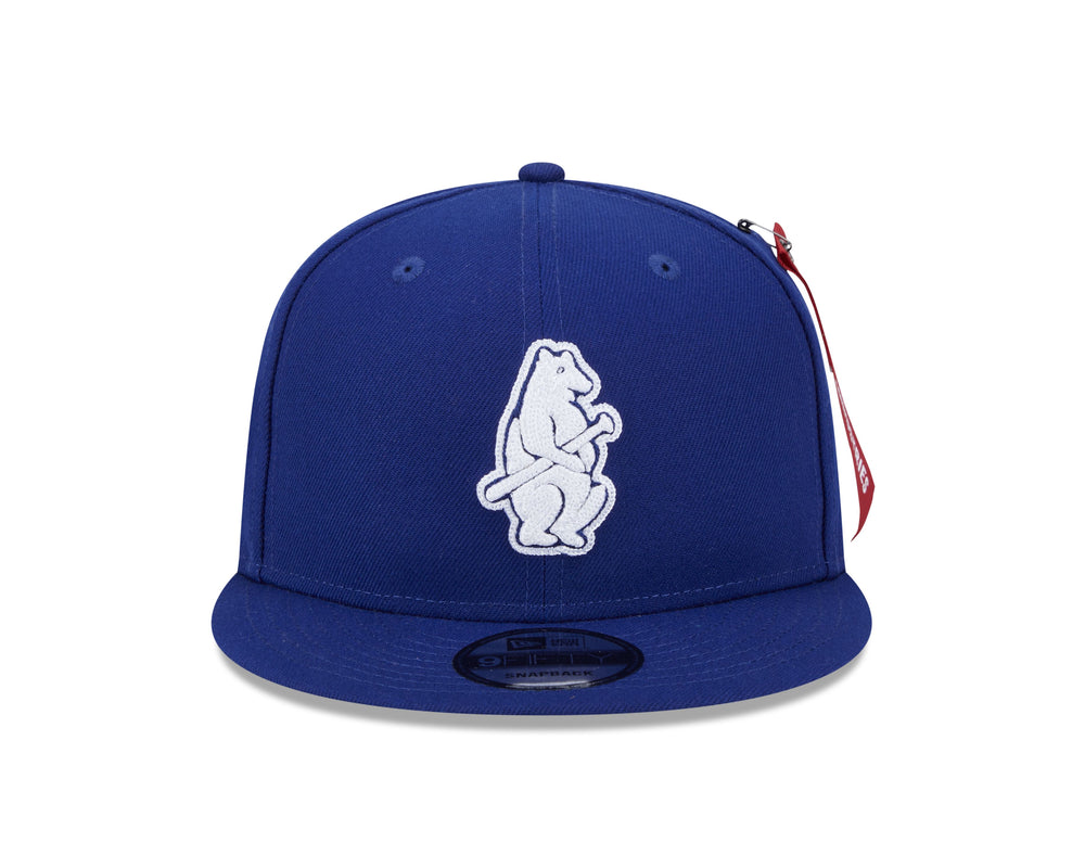 Chicago Cubs 1914 Logo Alpha Industries 9FIFTY Snapback Cap by New Era Caps NEW ERA CAP COMPANY