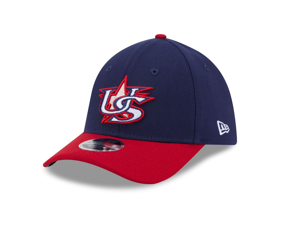 USA Baseball World Baseball Classic 3930 Stretch Fit Cap by New Era Caps NEW ERA CAP COMPANY