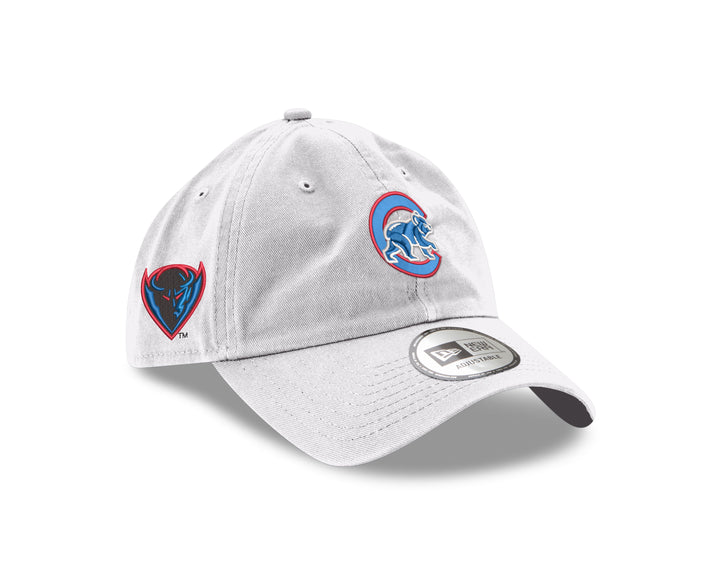 CHICAGO CUBS AND DEPAUL WALKING BEAR ADJUSTABLE NEW ERA CAP