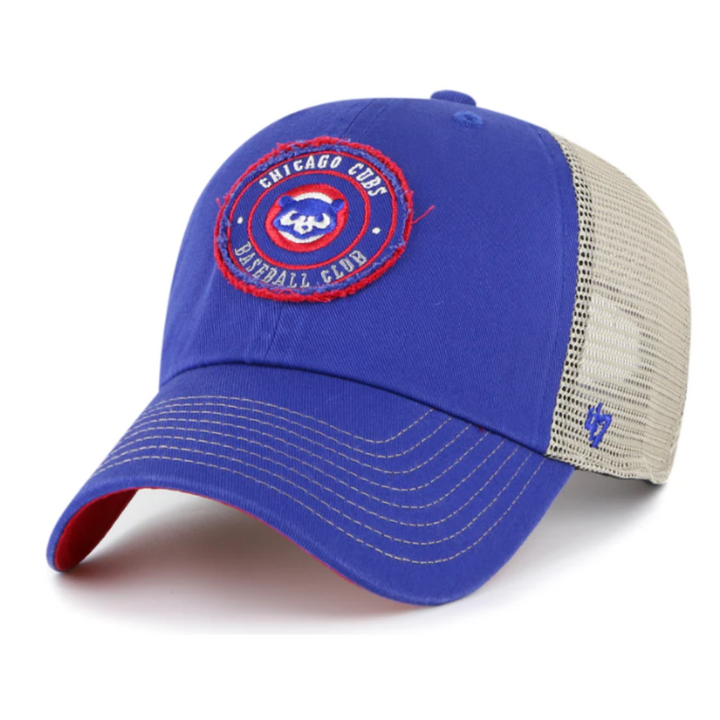 CHICAGO CUBS '47 1984 BEAR GARLAND TRUCKER CAP