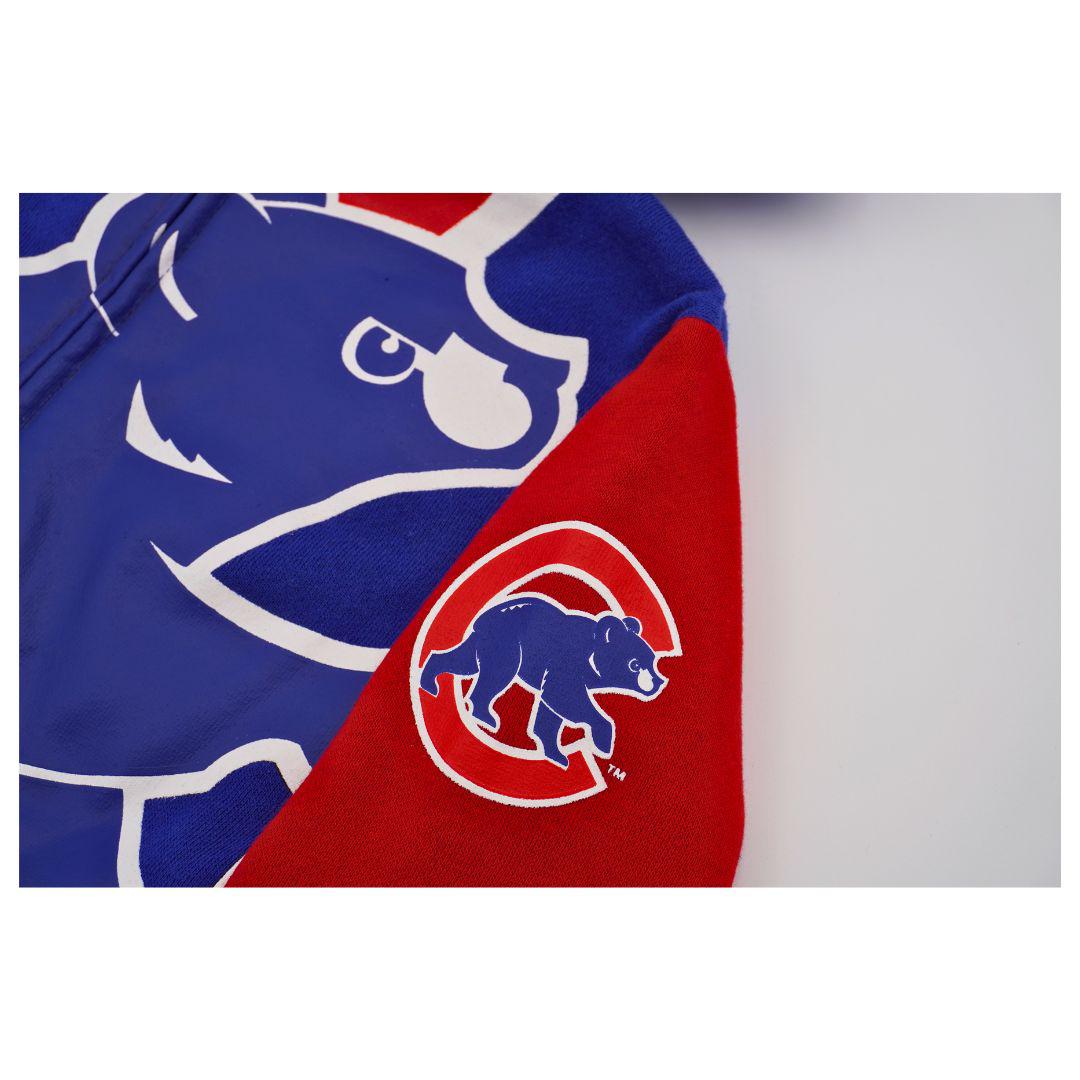 CHICAGO CUBS TODDLER TWO-TONE WALKING BEAR HOODIE