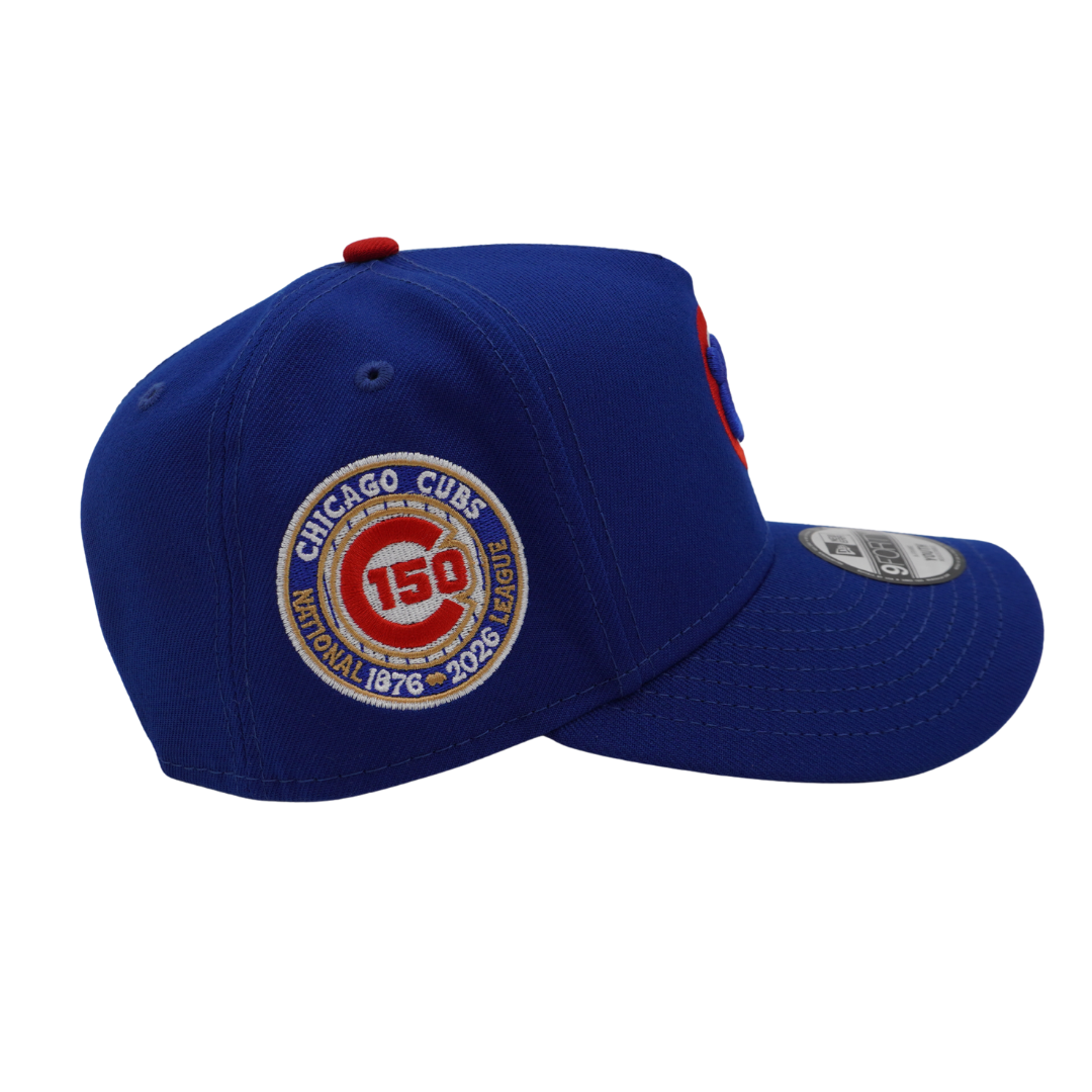 Chicago Cubs 150th Anniversary Royal Red 940 Snapback Youth Cap by New Era Cap New Era