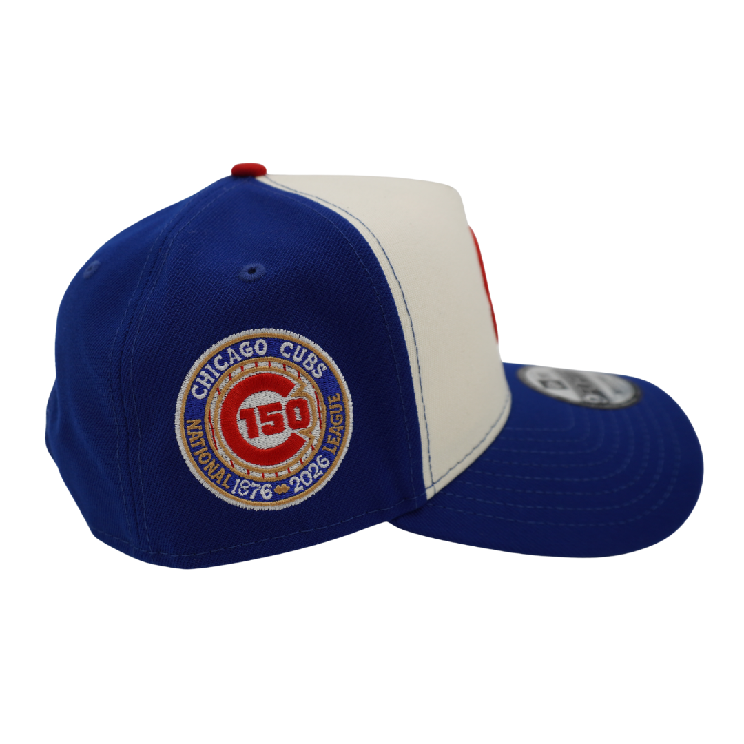 Chicago Cubs 150th Anniversary Alternate 2 Chrome 940 Snapback Cap by New Era Cap New Era
