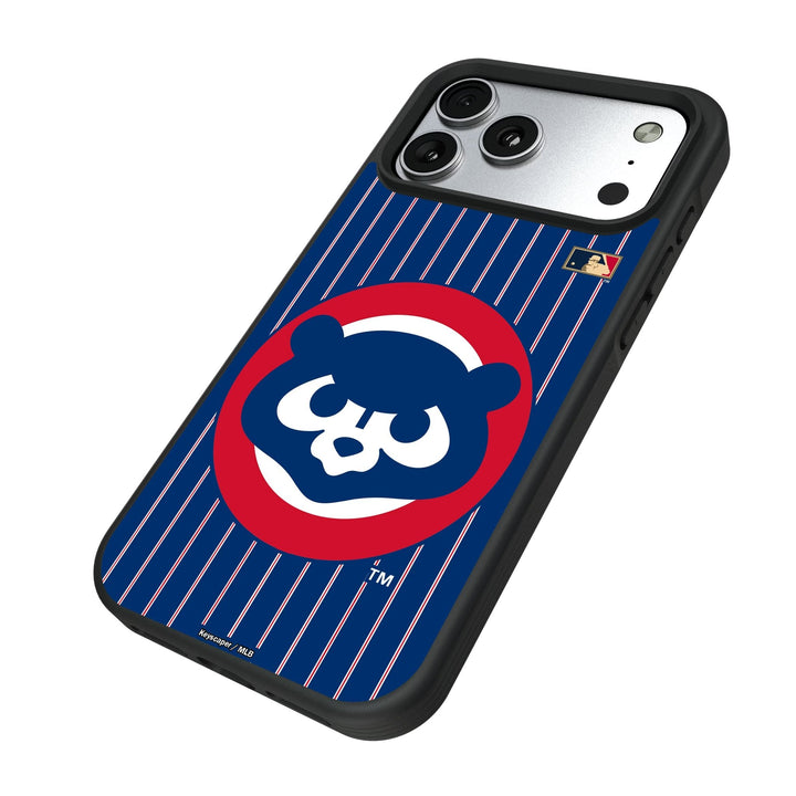 Chicago Cubs Home 1979-1993 - Cooperstown Collection Pinstripe Bump Phone Case for Apple iPhone 17 Series Phone Cases Keyscaper