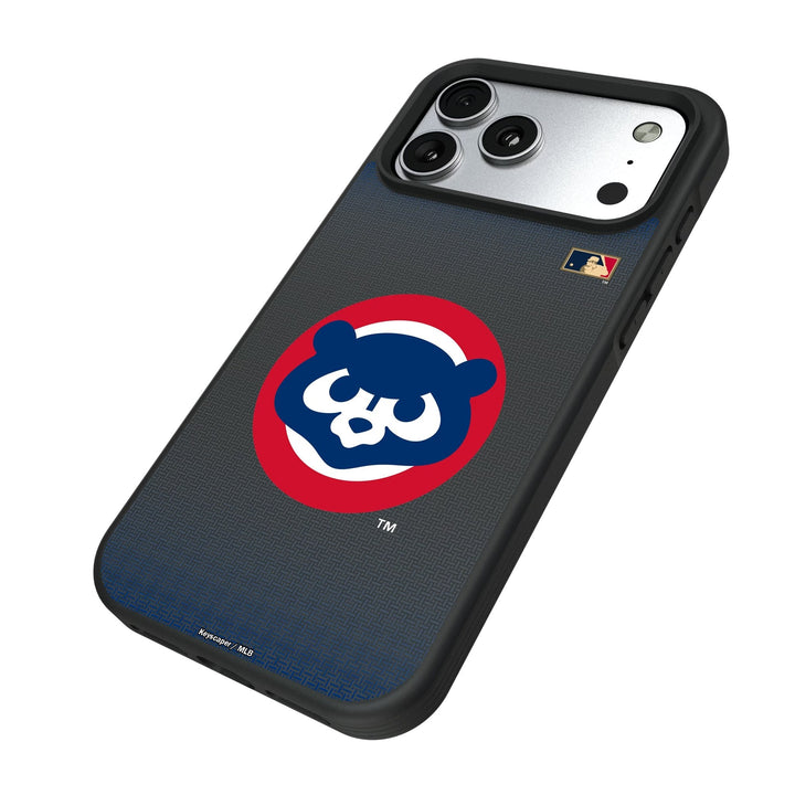 Chicago Cubs Home 1979-1993 - Cooperstown Collection Linen Bump Phone Case for Apple iPhone 17 Series Phone Cases Keyscaper