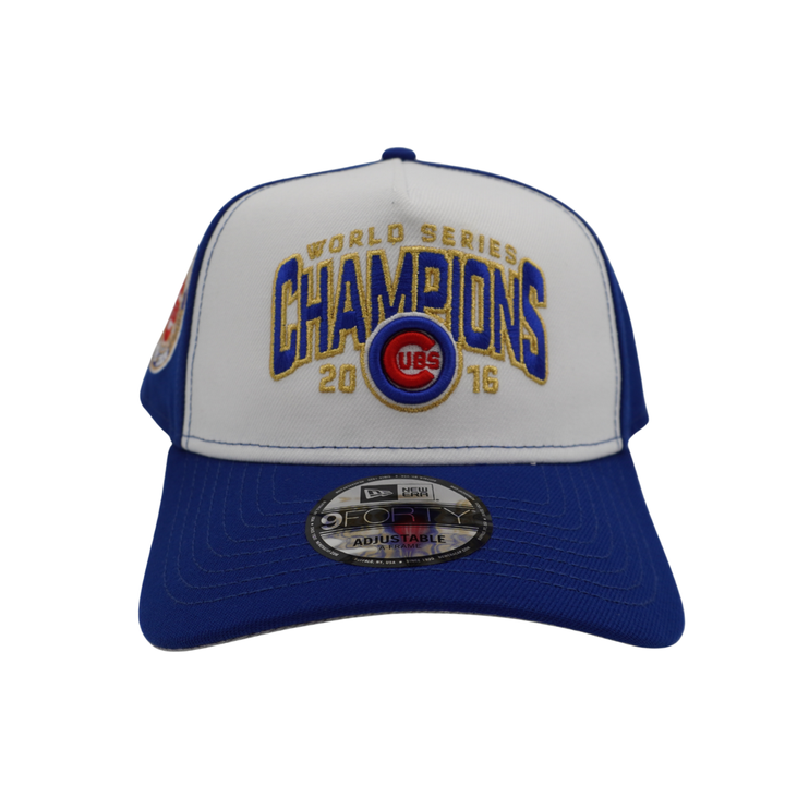Chicago Cubs 150th Anniversary 2016 World Series 940 Snapback Cap by New Era Cap New Era