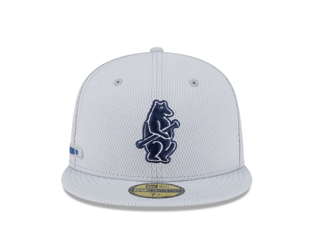 Chicago Cubs 1914 Clubhouse 25 Grey 59FIFTY Cap by New Era Caps New Era