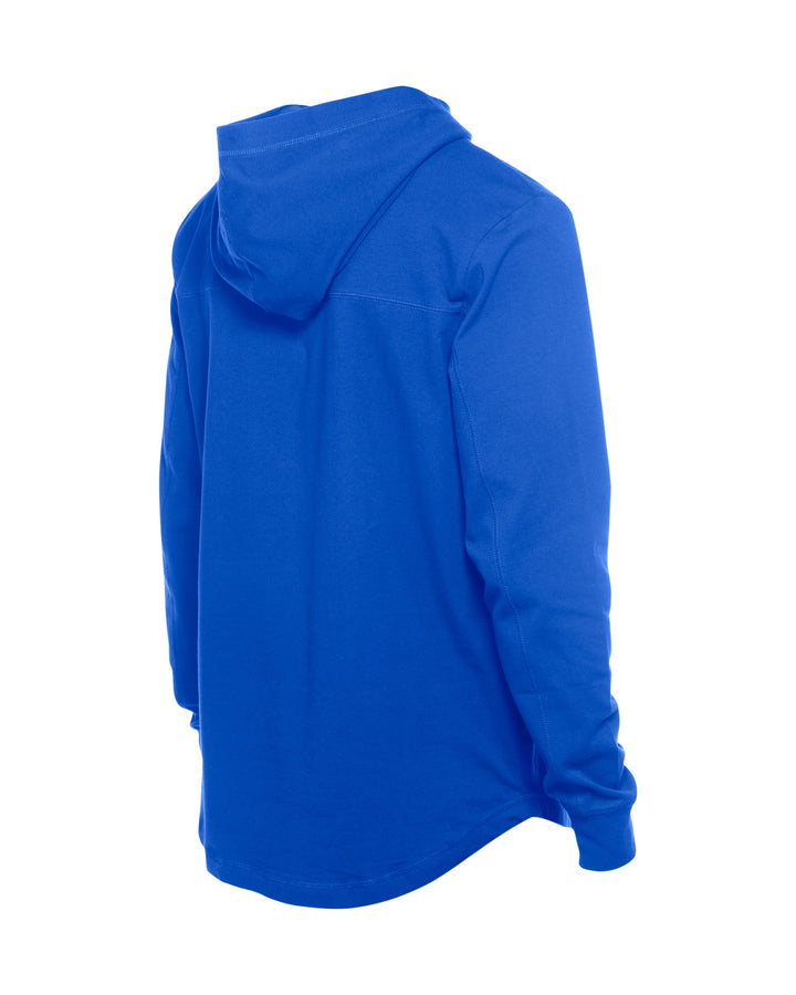 Chicago Cubs Logo Leisure Raglan Hoodie Royal by New Era Sweatshirts & Hoodies NEW ERA CAP COMPANY INC