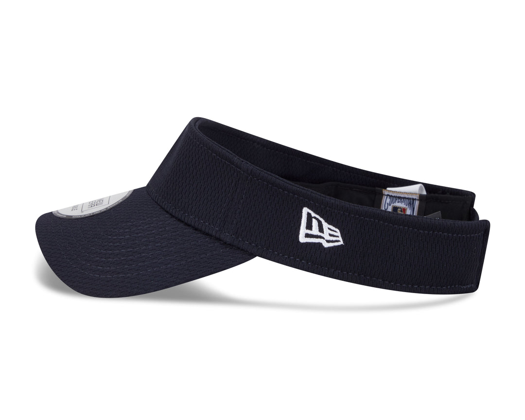 Chicago Cubs 1914 Structured Low Profile Navy Visor by New Era CAPS Ivy Shop