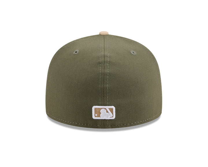 Chicago Cubs Windy City 2-Tone Color Pack 59FIFTY Olive Tan Cap by New Era Caps New Era