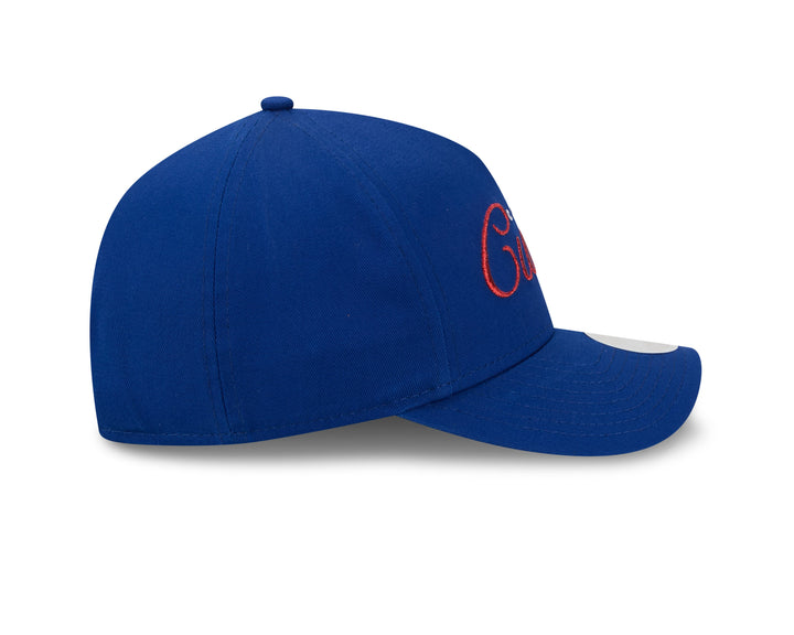 Chicago Cubs Metallic Script Women's Royal 9Forty Cap by New Era NEW ERA CAP COMPANY INC