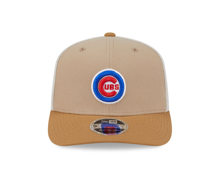 Chicago Cubs Logo Two Tone Trucker 9Seventy Cap by New Era Caps Ivy Shop
