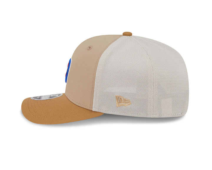 Chicago Cubs Logo Two Tone Trucker 9Seventy Cap by New Era Caps Ivy Shop