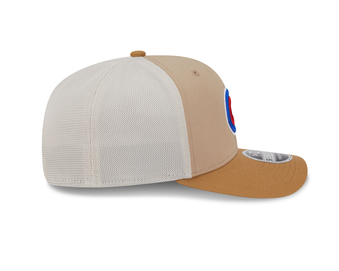 Chicago Cubs Logo Two Tone Trucker 9Seventy Cap by New Era Caps Ivy Shop