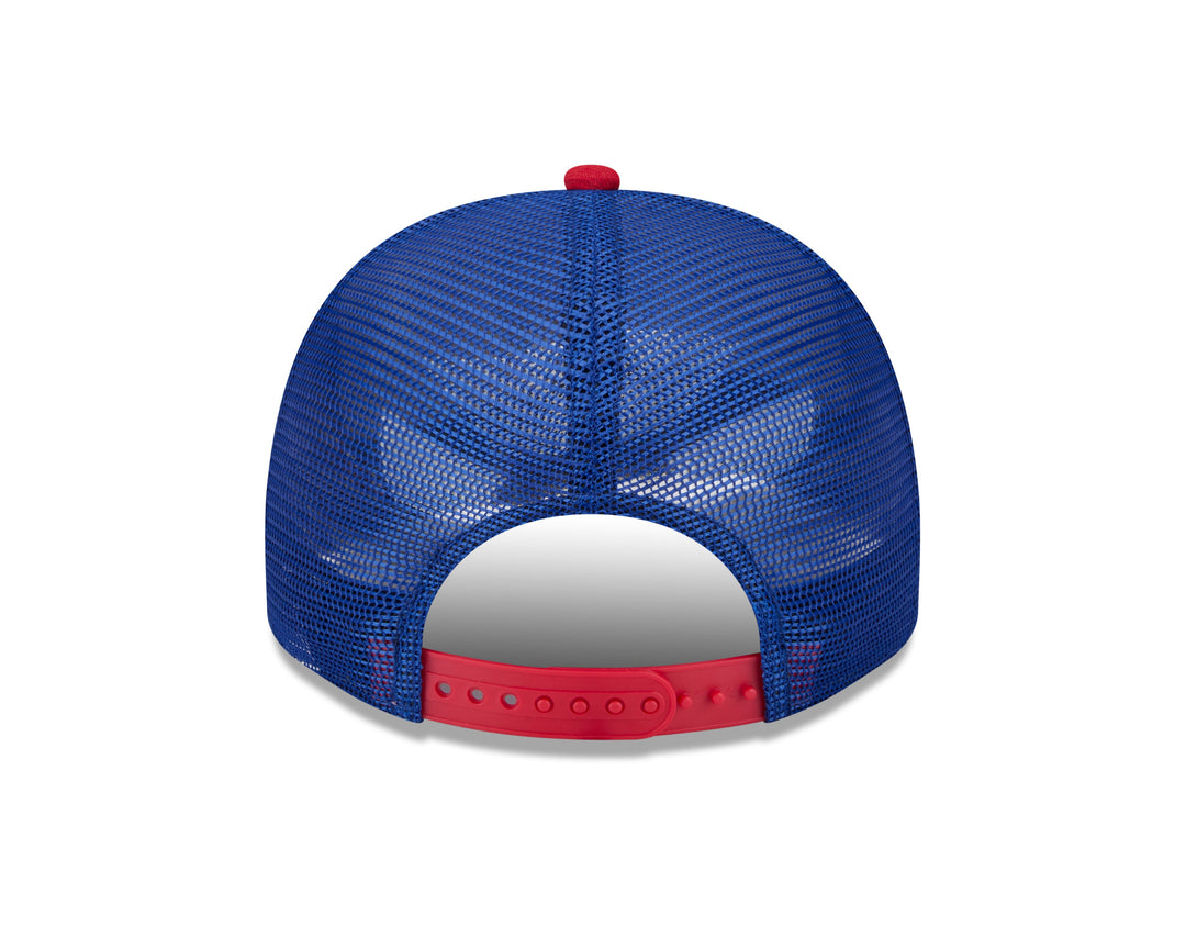 Chicago Cubs Logo Banner 950 Adjustable Cap White Blue by New Era Caps NEW ERA CAP COMPANY INC