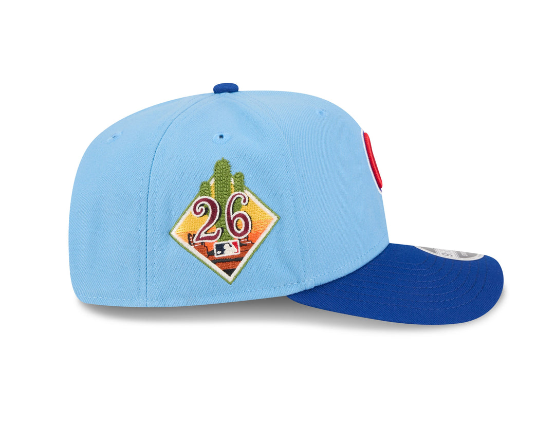 Chicago Cubs 2026 Spring Training Light Blue 9Seventy Snapback Cap by New Era Caps NEW ERA CAP COMPANY