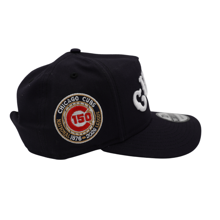 Chicago Cubs 150th Anniversary 1914 Vintage Script Snapback Cap by New Era Cap New Era