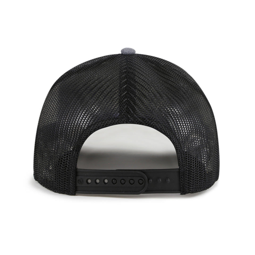 Chicago Cubs Walking Bear Carbon Rope Trucker Charcoal By &