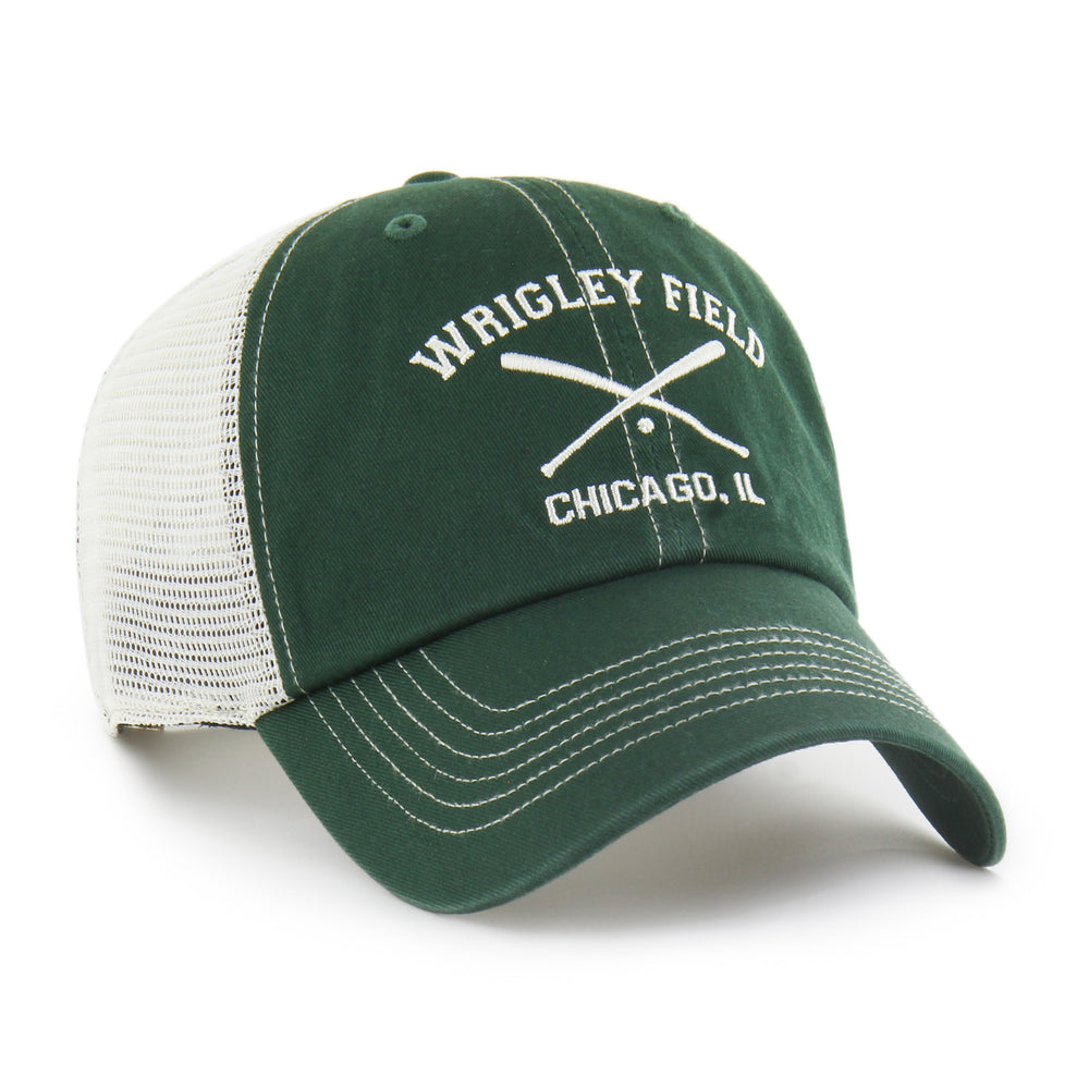 Wrigley Field Trawler Clean Up Cap by '47 Brand Caps TWINS ENTERPRISE INC