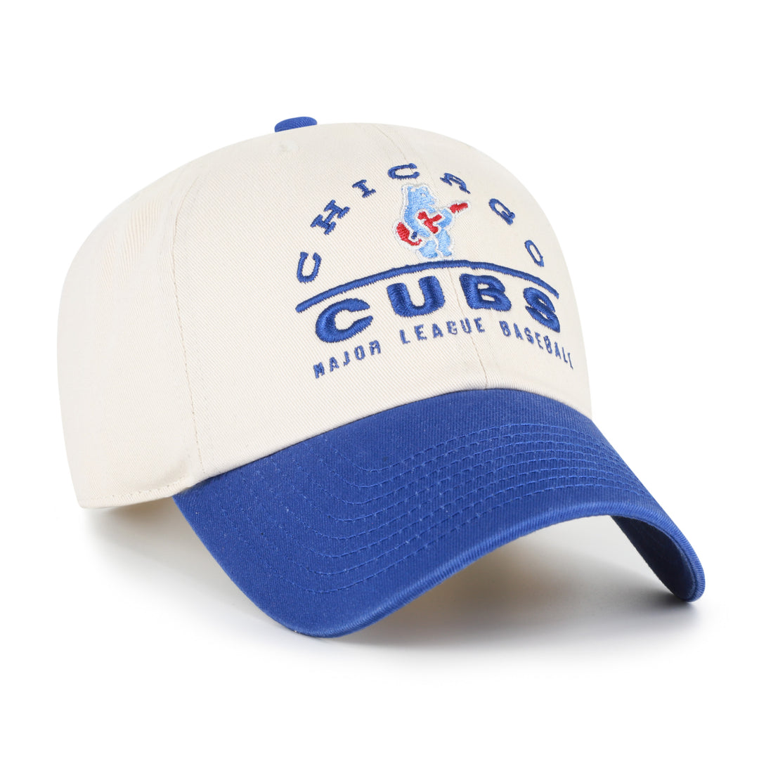 Chicago Cubs Blues Bear Windham Clean Up Cap by '47 Brand Caps TWINS ENTERPRISE INC