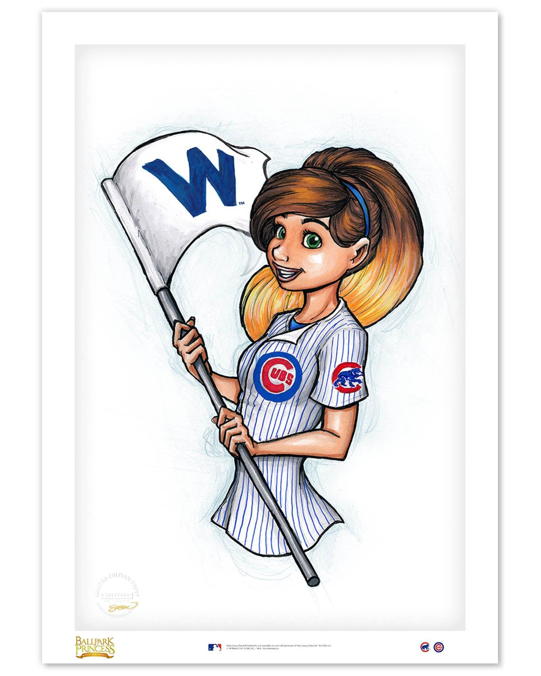 CHICAGO CUBS S. PRESTON KONNI MACKENZIE ART PRINT