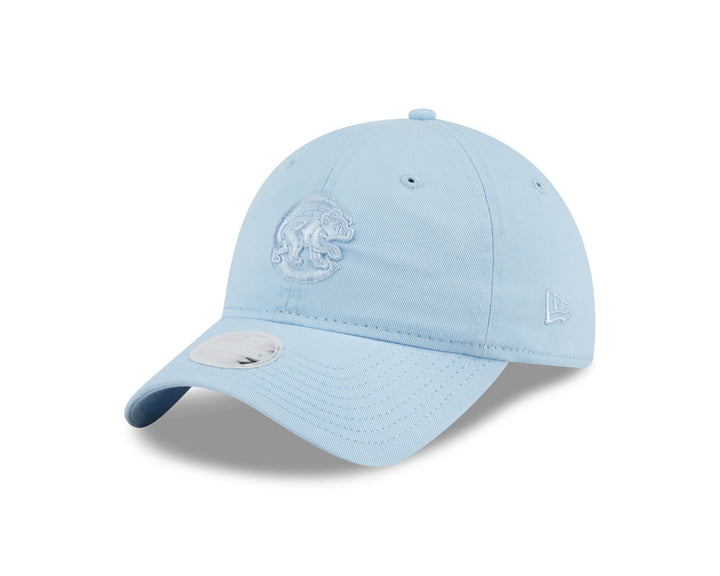 CHICAGO CUBS NEW ERA WOMEN'S WALKING BEAR LIGHT BLUE ADJUSTABLE CAP