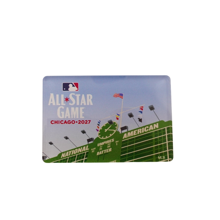 Chicago Cubs 2027 All-Star Game Scoreboard Magnet