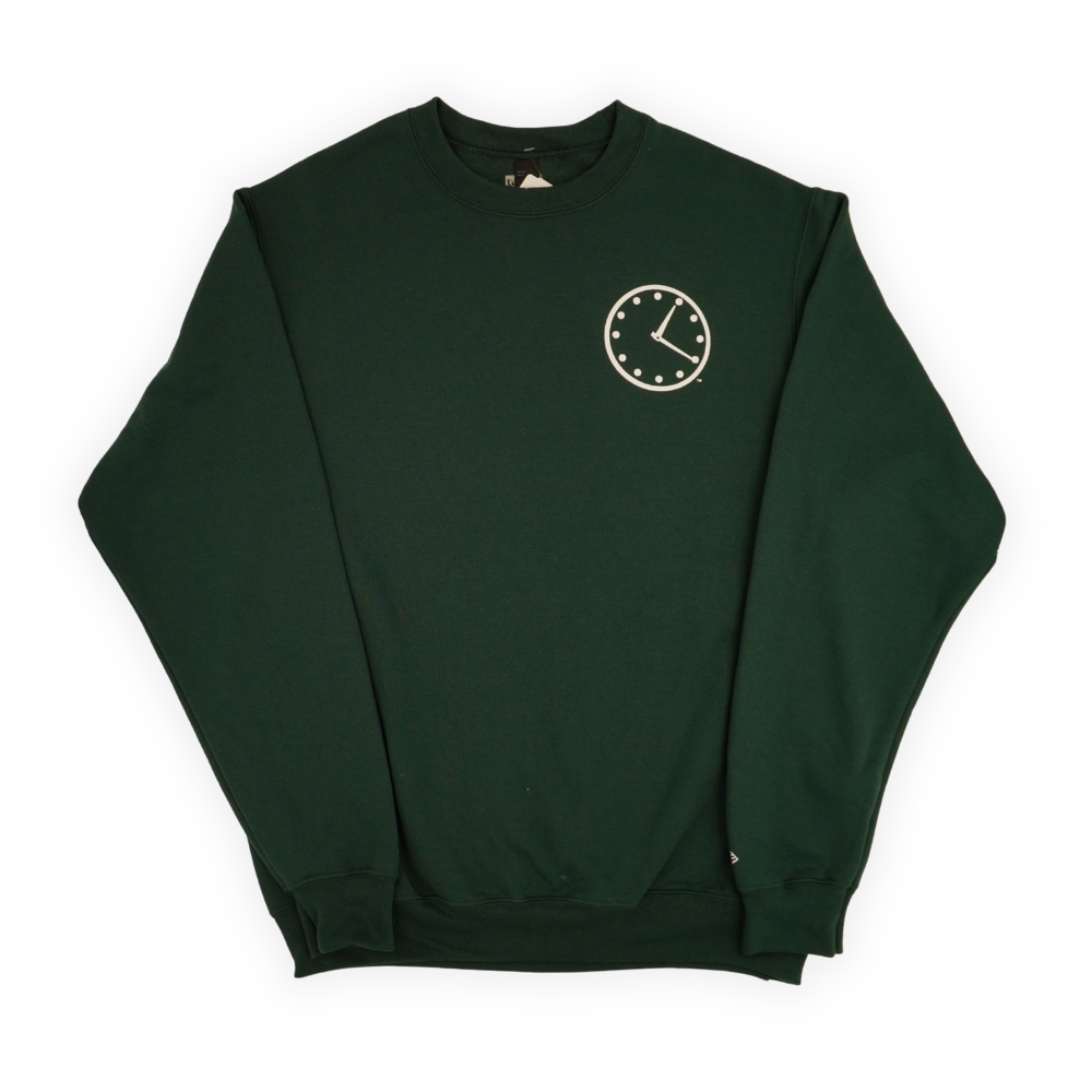 Chicago Cubs 2027 All-Star Game Green Clock Crew Sweatshirt by New Era Sweatshirts &amp; Hoodies NEW ERA CAP COMPANY