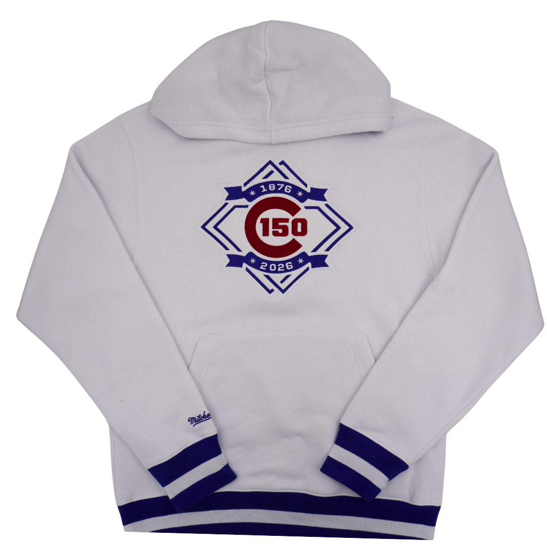 Chicago Cubs 150th Anniversary Arctic Fleece Sweatshirt by Mitchell & Ness Sweatshirt Mitchell & Ness