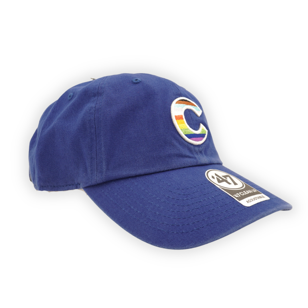 CHICAGO CUBS '47 C LOGO PRIDE ADJUSTABLE CAP Caps TWINS ENTERPRISE INC