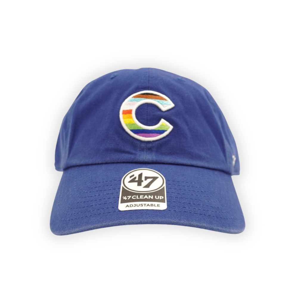 CHICAGO CUBS '47 C LOGO PRIDE ADJUSTABLE CAP Caps TWINS ENTERPRISE INC