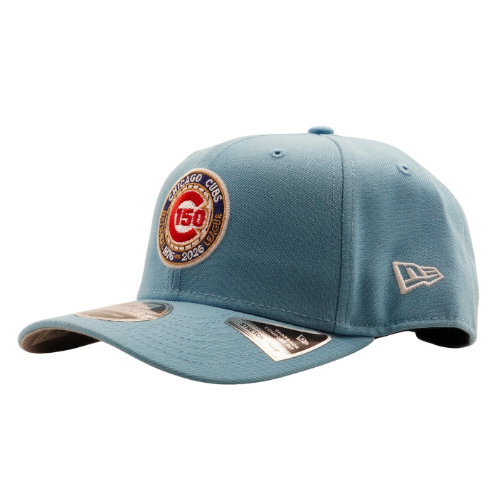 Chicago Cubs 150th Anniversary Logo Cap in Sky Blue by New Era