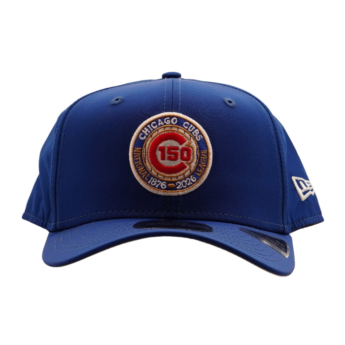 Chicago Cubs 150th Anniversary Logo Cap in Royal Blue by New Era