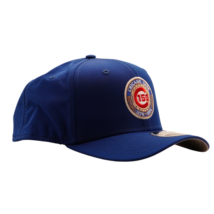Chicago Cubs 150th Anniversary Logo Cap in Royal Blue by New Era