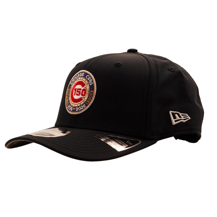 Chicago Cubs 150th Anniversary Logo Cap in Navy by New Era
