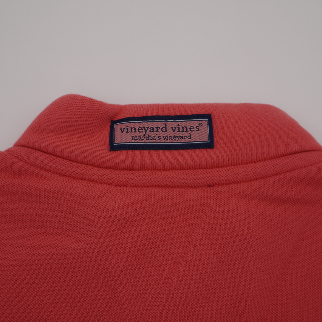 CHICAGO CUBS VINEYARD VINES ZIP 1969 JETT RED 1/2 ZIP UP