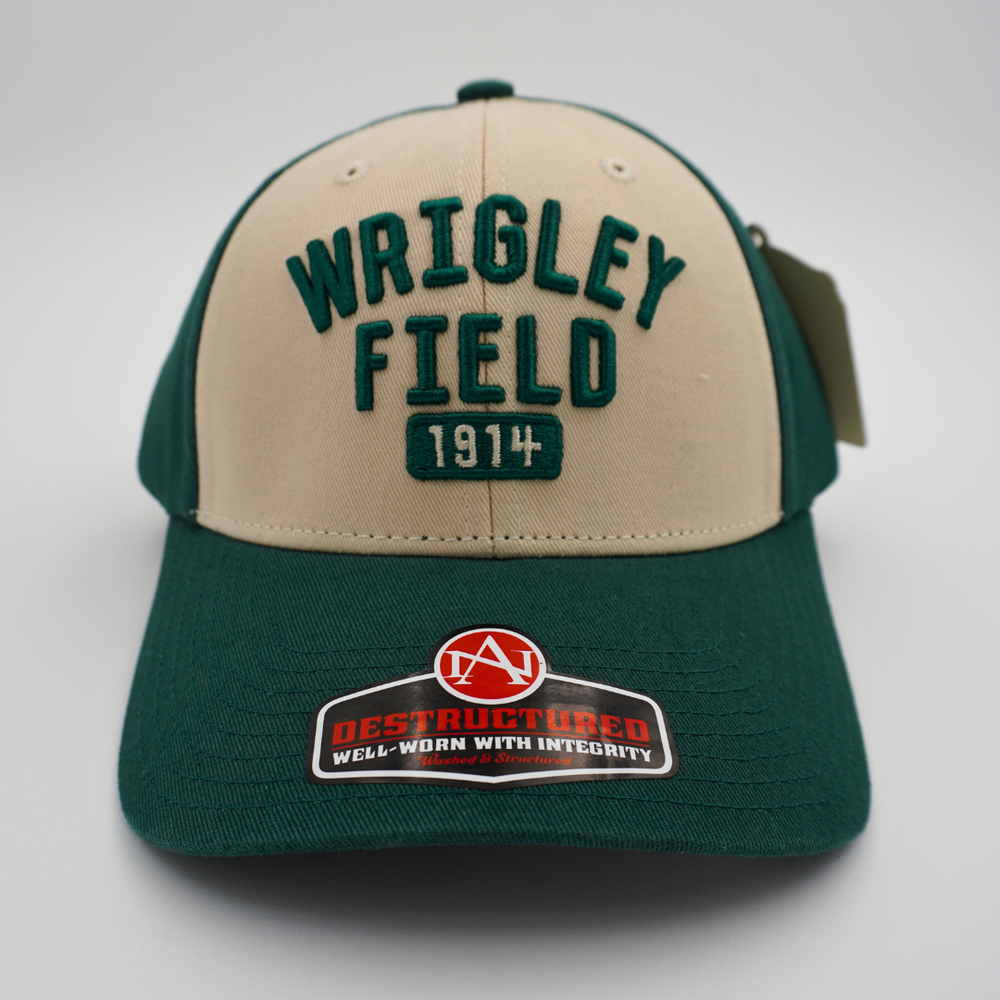 Wrigley Field Pastime Cap - Green & Ivory Caps Ivy Shop