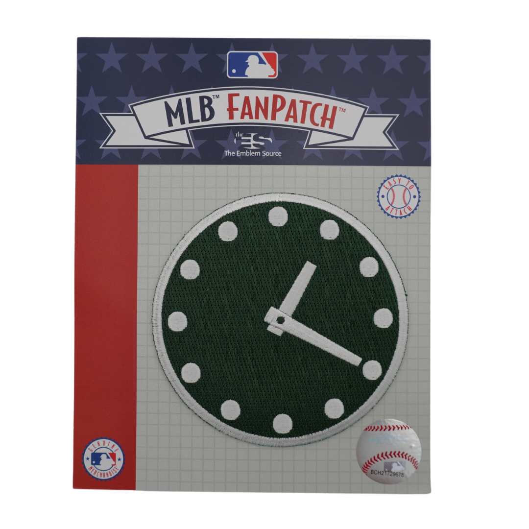 Wrigley Field Bleacher Clock Patch Accessories Ivy Shop