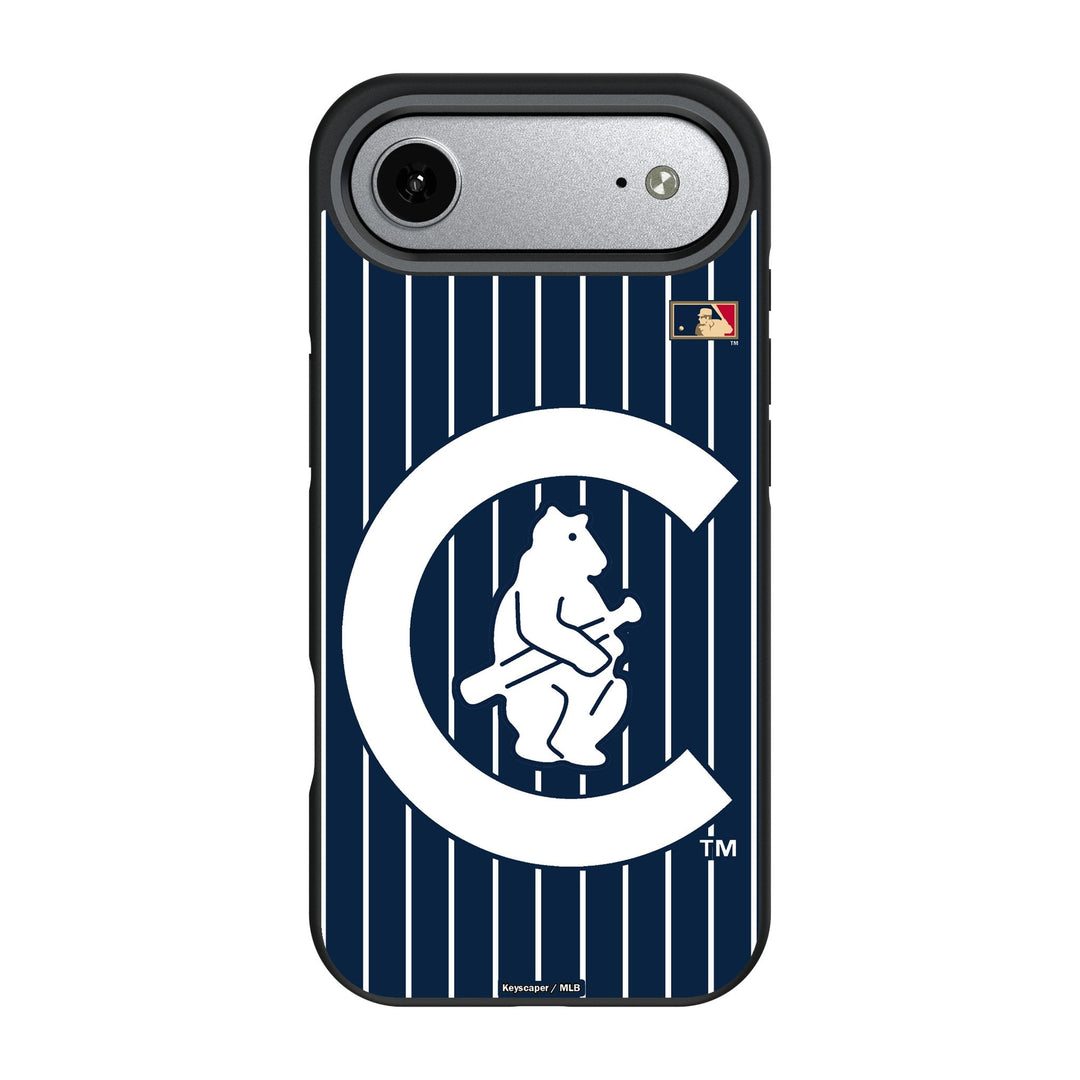 Chicago Cubs 1911-1912 - Cooperstown Collection Pinstripe Bump Phone Case for Apple iPhone 17 Series Phone Cases Keyscaper