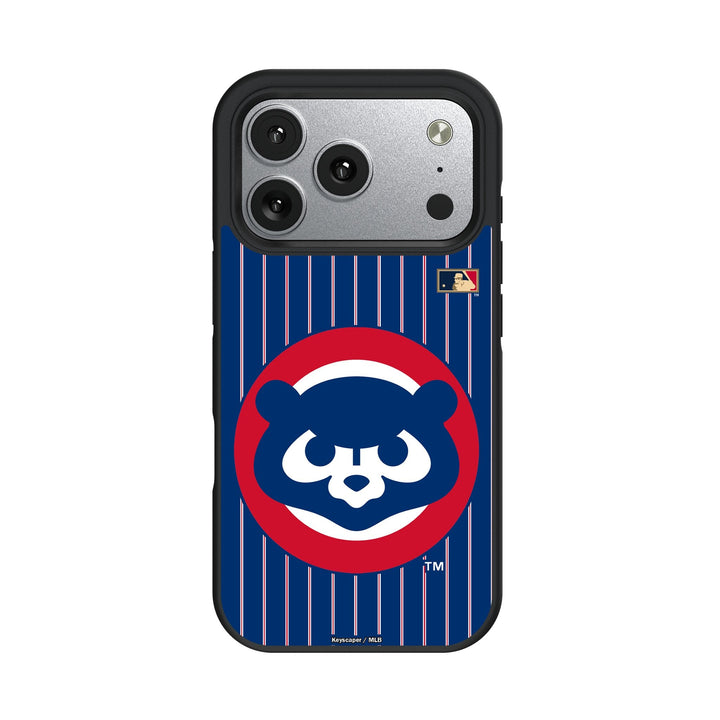 Chicago Cubs Home 1979-1993 - Cooperstown Collection Pinstripe Bump Phone Case for Apple iPhone 17 Series Phone Cases Keyscaper