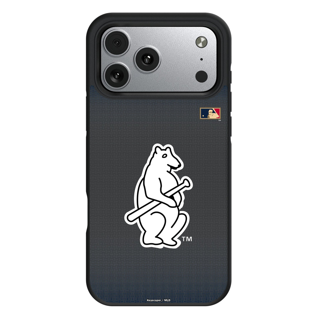 Chicago Cubs 1914 - Cooperstown Collection Linen Bump Phone Case for Apple iPhone 17 Series Phone Cases Keyscaper