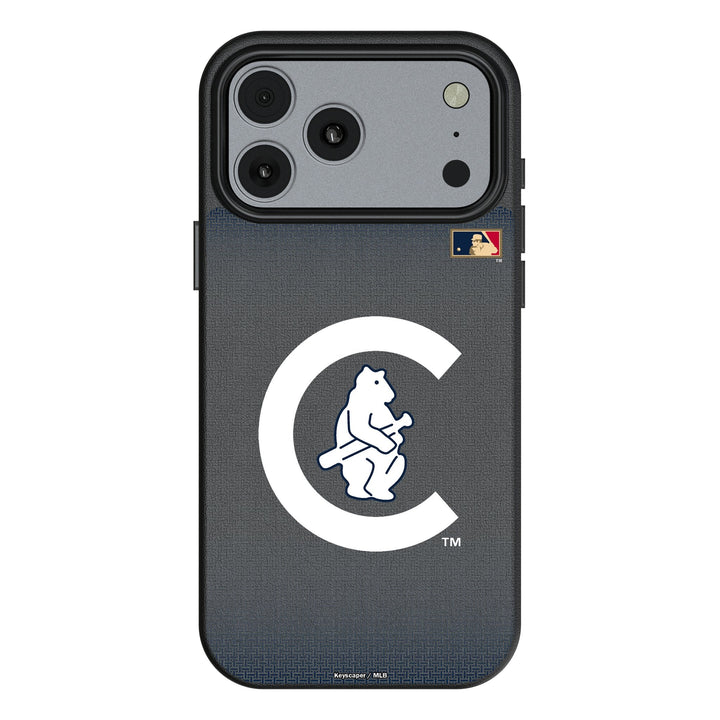 Chicago Cubs 1911-1912 - Cooperstown Collection Linen MagSafe Compatible Phone Case for Apple iPhone 17 Series Phone Cases Keyscaper