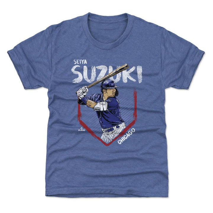 CHICAGO CUBS YOUTH SEIYA SUZUKI SHORT SLEEVE TEE