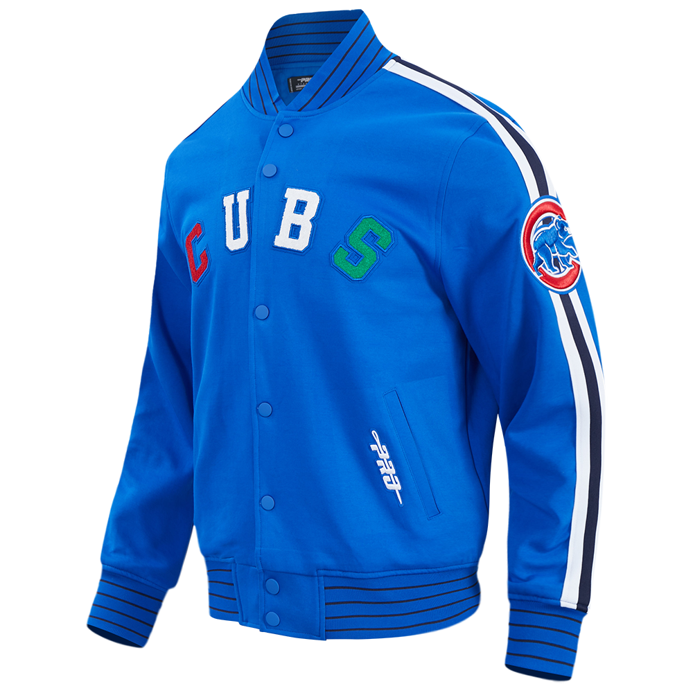 Chicago Cubs Mexico Walking Bear Button Front Jacket by Pro Standard Jackets PRO STANDARD