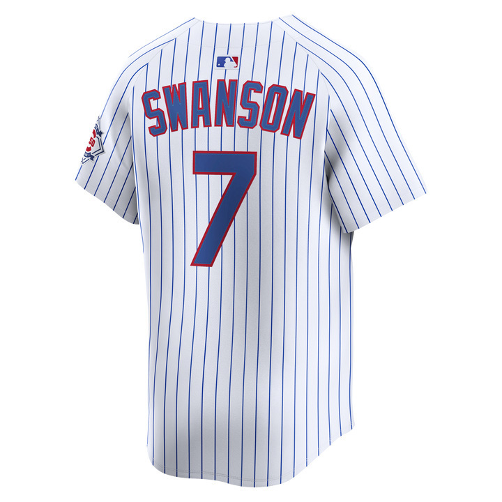 Chicago Cubs Dansby Swanson 150th Home Limited Jersey by Nike Jersey Nike