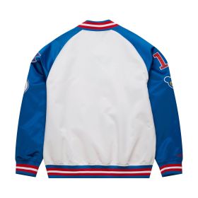 CHICAGO CUBS MITCHELL & NESS MEN'S ERNIE BANKS LIGHTWEIGHT SATIN JACKET