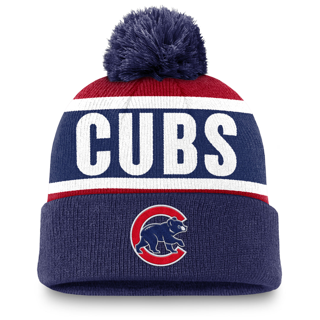 Chicago Cubs Peak Knit Beanie Royal Red by Nike CAPS Nike