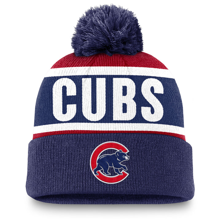 Chicago Cubs Peak Knit Beanie Royal Red by Nike CAPS Nike